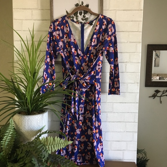 Ann Taylor Dresses & Skirts - 🍃🌸{Ann Taylor}: Floral Wrap Around Dress🌸🍃